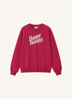 Cos I Said So - Happy Human Organik Pamuklu Sweatshirt | Kırmızı