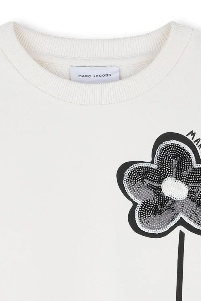 Marc Jacobs çocuk pamuklu sweatshirt