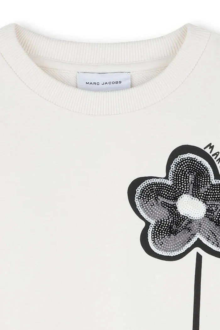 Marc Jacobs çocuk pamuklu sweatshirt