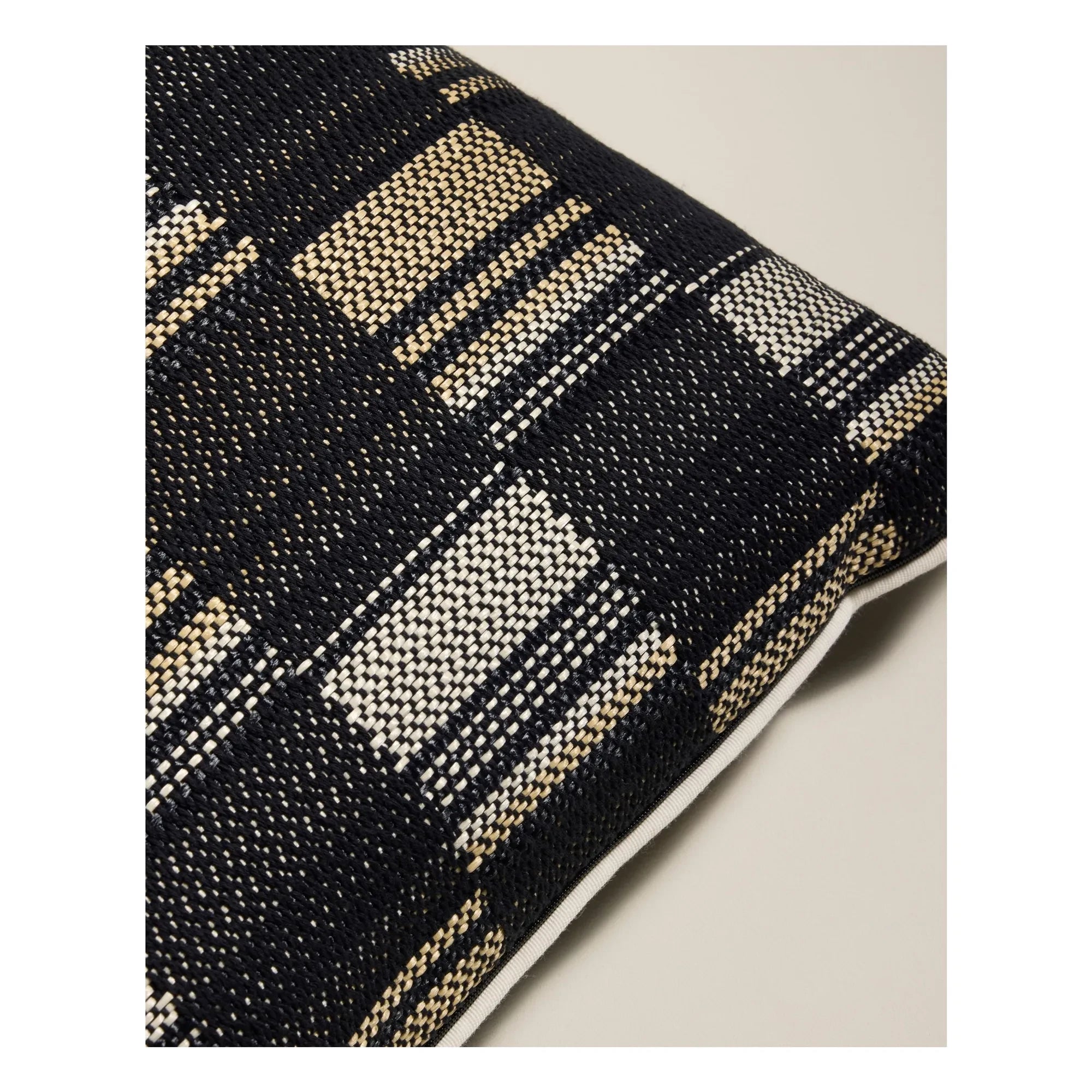 Maison Sarah Lavoine - Damier Kissen | Schwarz