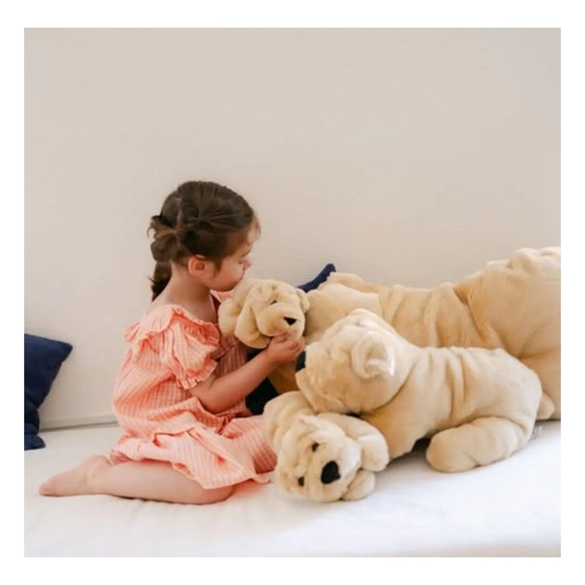 La Pelucherie - Mein Hund Hector Plüschtier | Beige