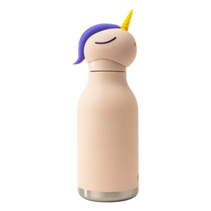 Asobu - Unicorn Edelstahl-Trinkflasche | Blassrosa