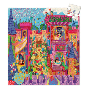 Djeco - Feenschloss-Puzzle - 54 Teile