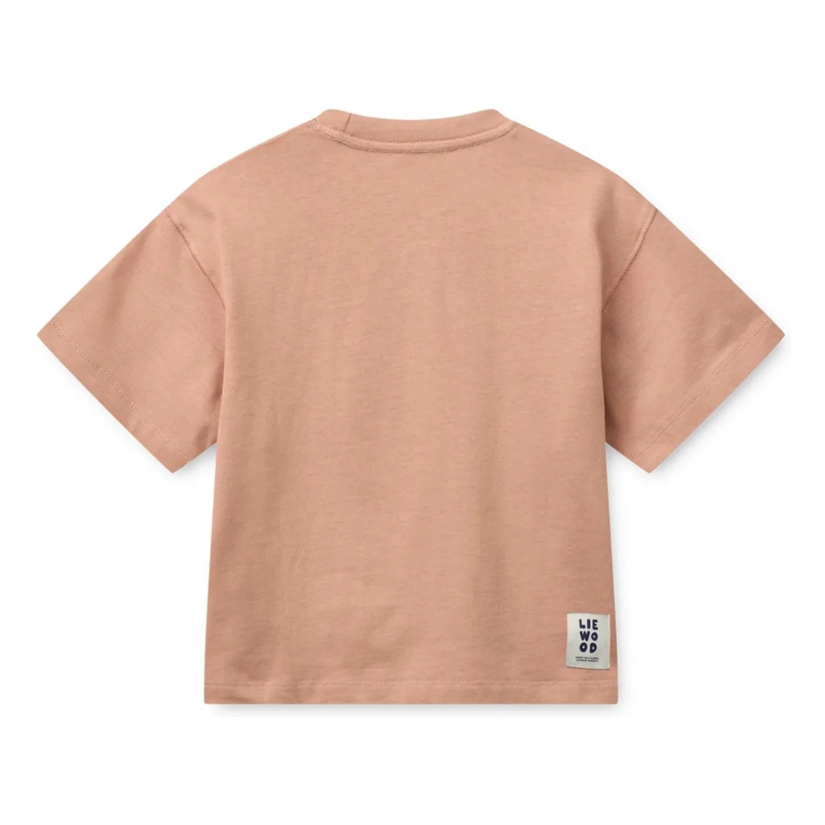 Liewood - Tyler Hearts Bio-Baumwoll-T-Shirt | Rosa