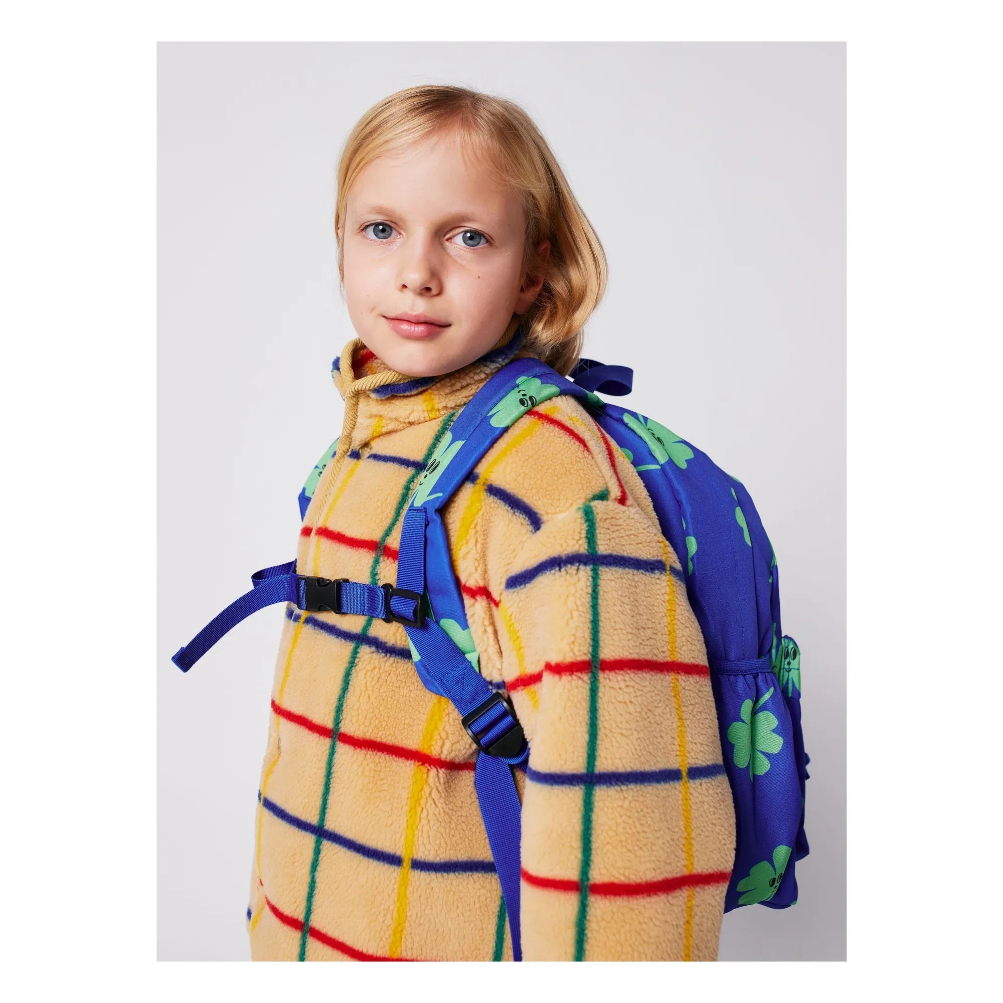 Bobo Choses - Shamrock Rucksack aus recycelten Fasern | Blau