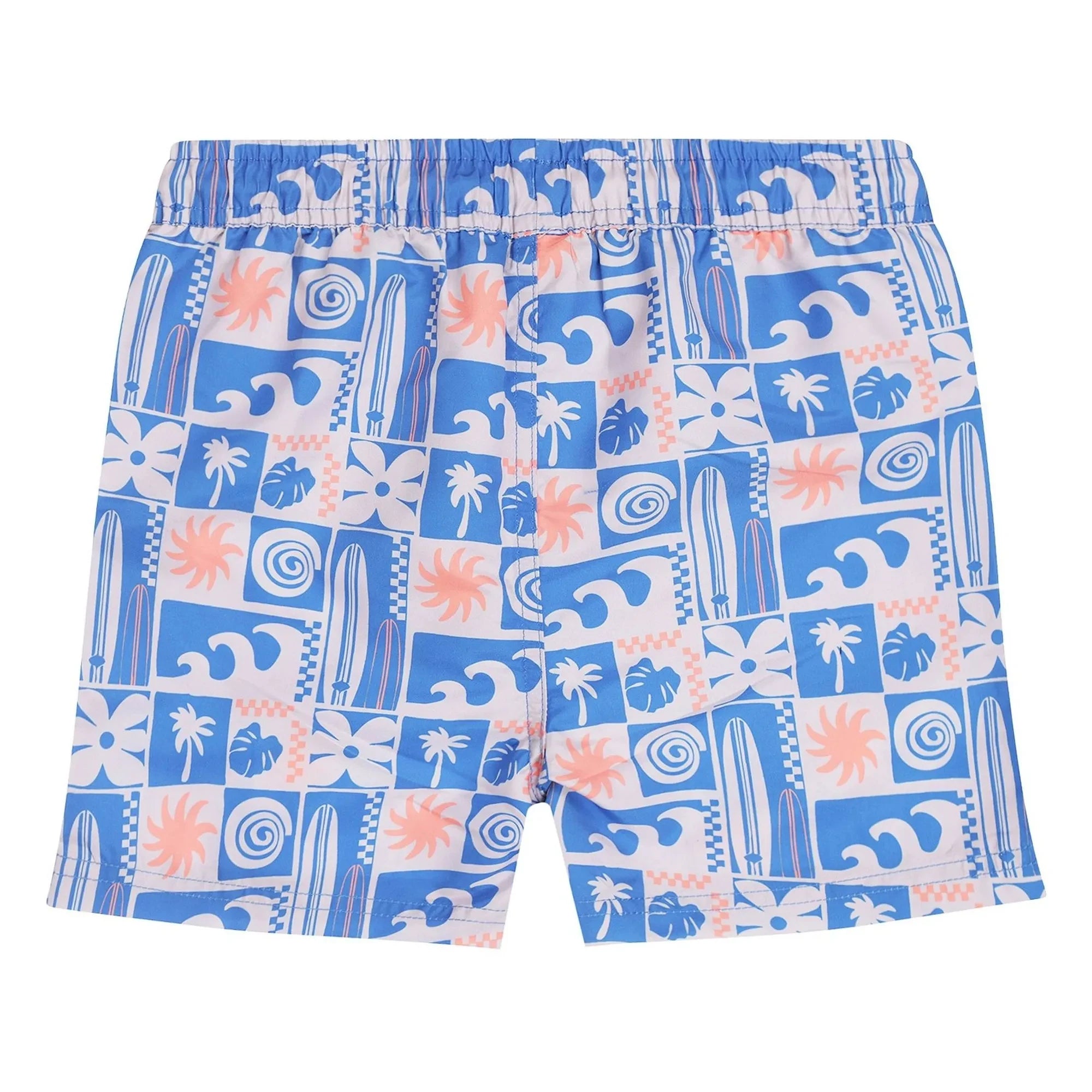 Tumble N'Dry – Badeshorts Santos aus recycelten Fasern | Blau