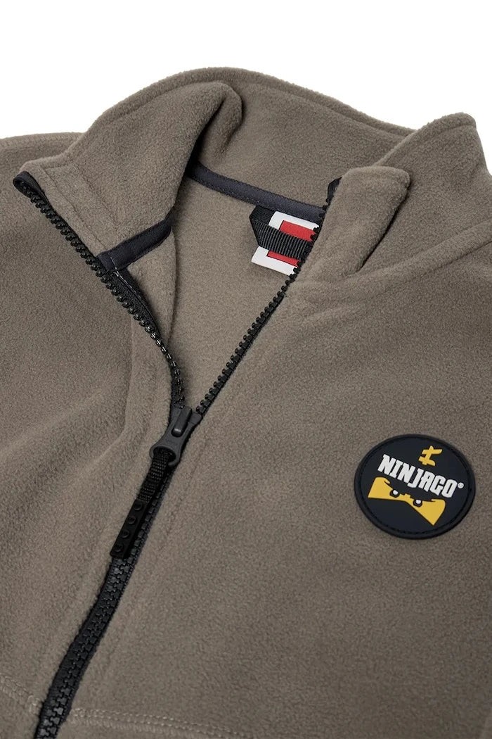 Çocuklar için polar fermuarlı Lego sweatshirt LWSAKSO 601