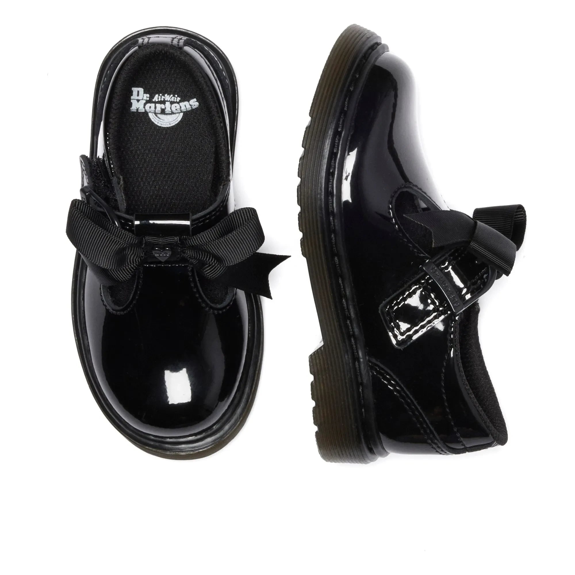 Dr Martens - Mary Janes Noeud Bow J | Glänzend Schwarz