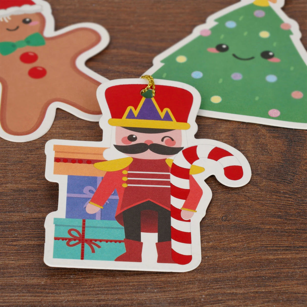 Legami - Set 10 Weihnachtsgeschenkanhänger