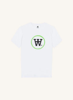 Wood Wood - Ace Organische Baumwolle Logo T-Shirt - Erwachsenen Kollektion | Grün