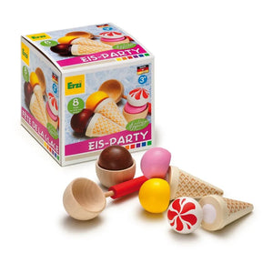 Erzi - Spielzeug-Eiscreme - 8 Teile