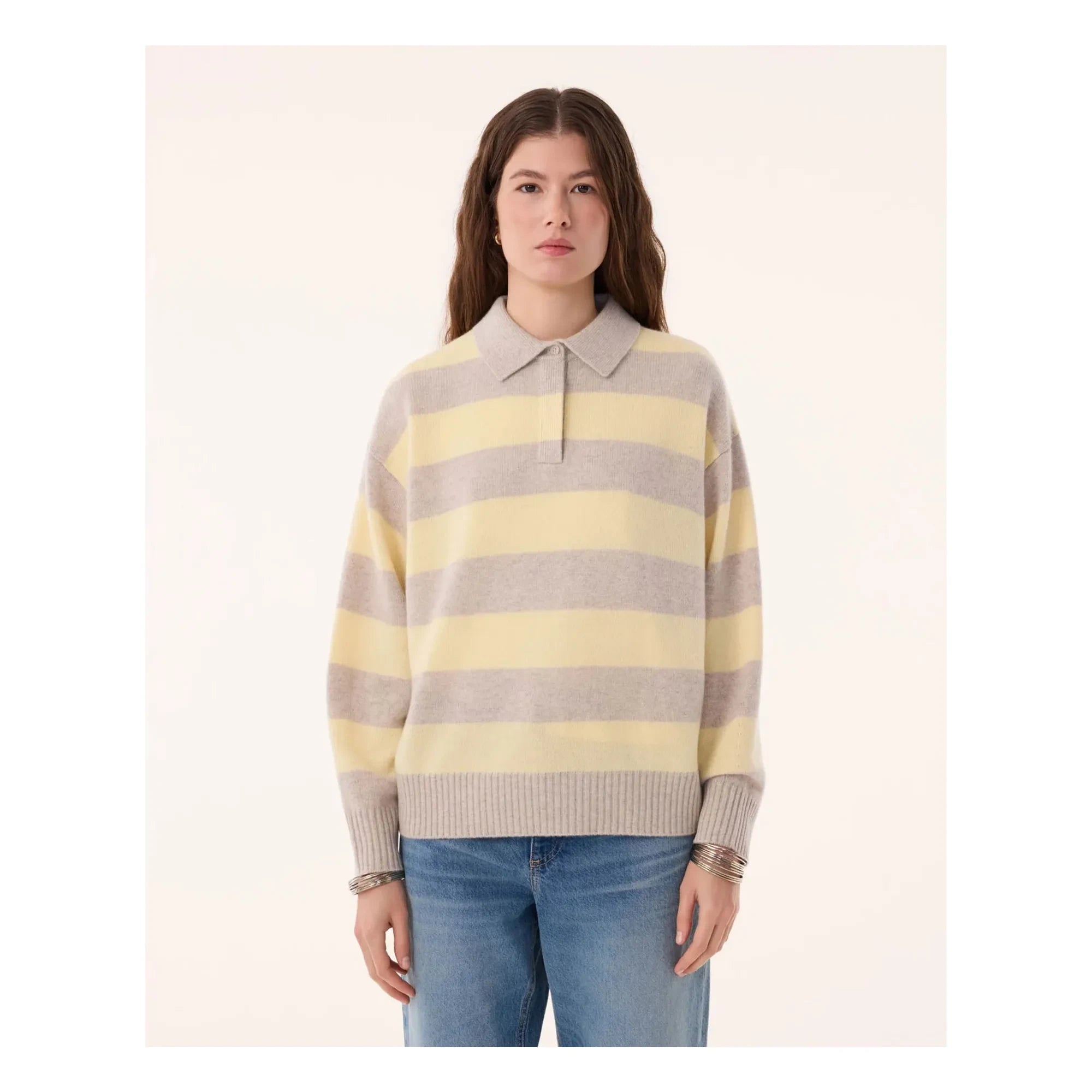 Kujten – Royde Kaschmirpullover mit Streifen | Oats
