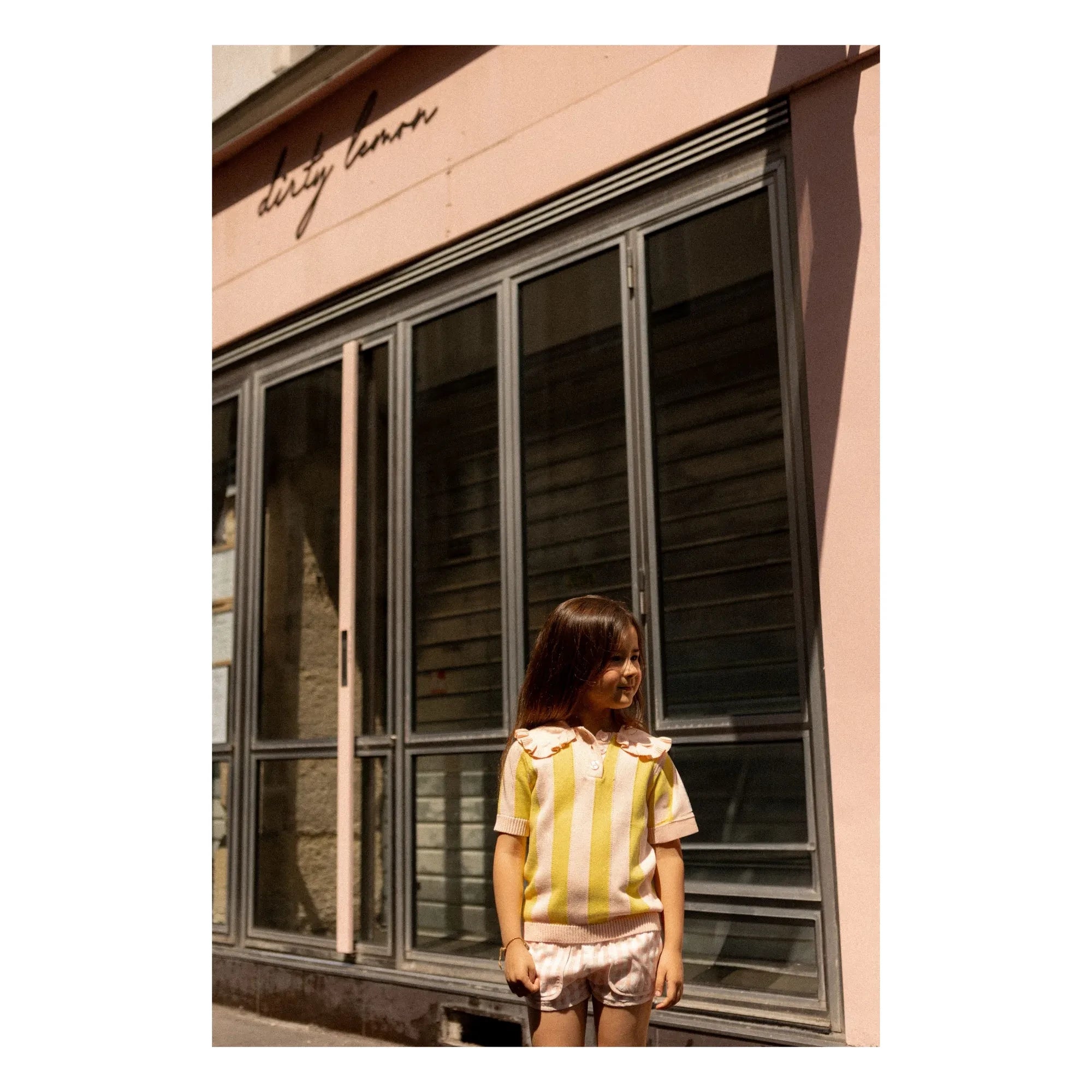 Louis Louise - Gestreiftes T-Shirt Paule | Gelb