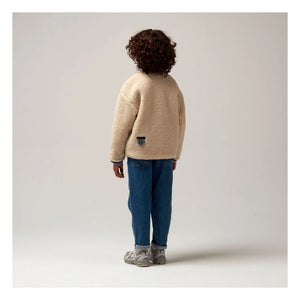 Gosoaky – Wende-Sherpa-Jacke Sleeping Lion | Beige