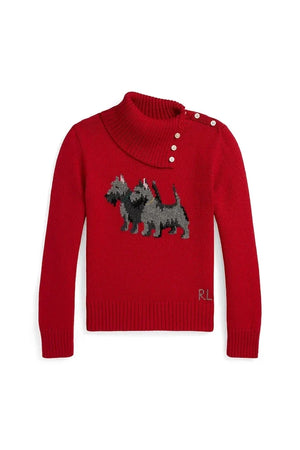 Polo Ralph Lauren Çocuk Pamuklu Kazak