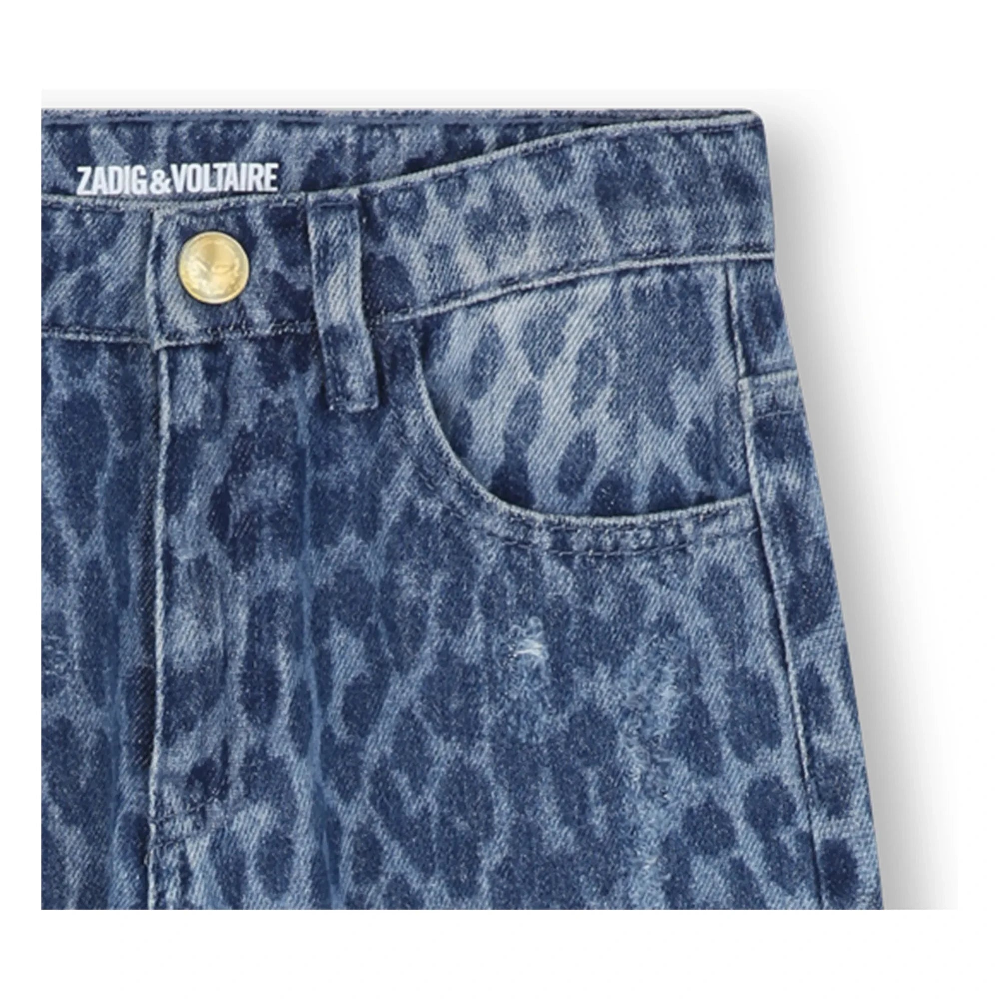 Zadig & Voltaire - Jeans mit Leopardenmuster | Denim