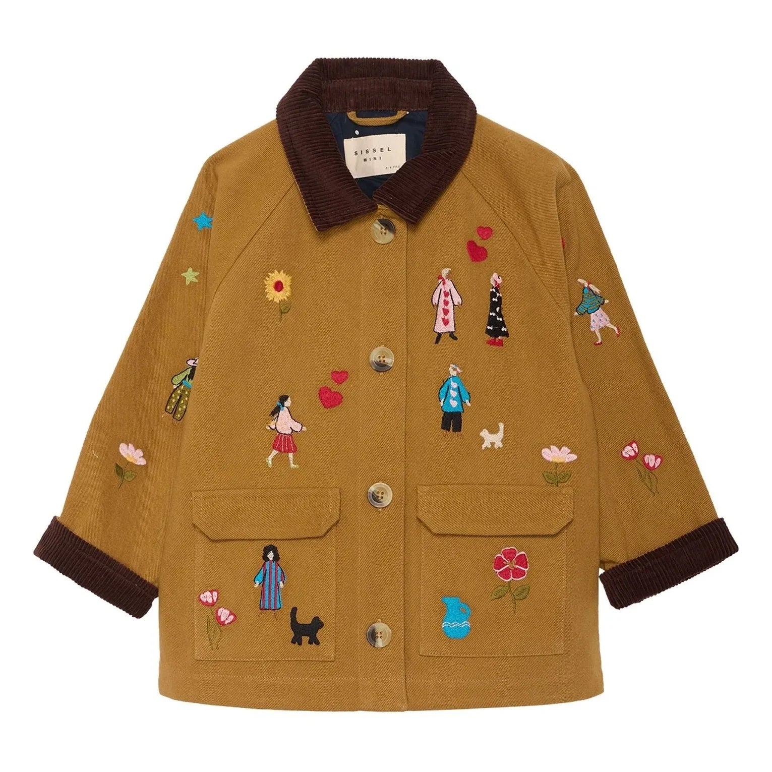 SISSEL EDELBO - Cara Bio-Baumwolljacke - Kinderkollektion | Camel