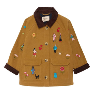 SISSEL EDELBO - Cara Bio-Baumwolljacke - Kinderkollektion | Camel
