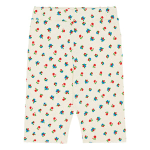 The Campamento - Geblümte Radlerhose | Ecru