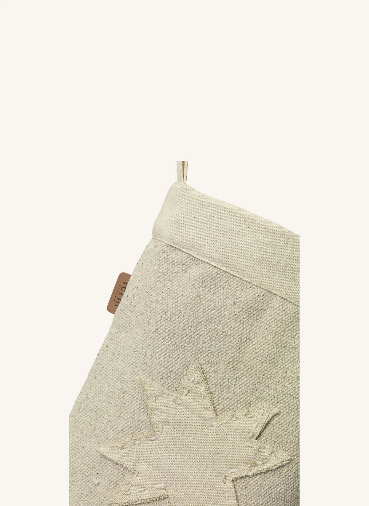 Ferm Living - Vela organische Baumwoll-Weihnachtsstrumpf | Beige