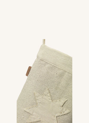 Ferm Living - Vela organische Baumwoll-Weihnachtsstrumpf | Beige