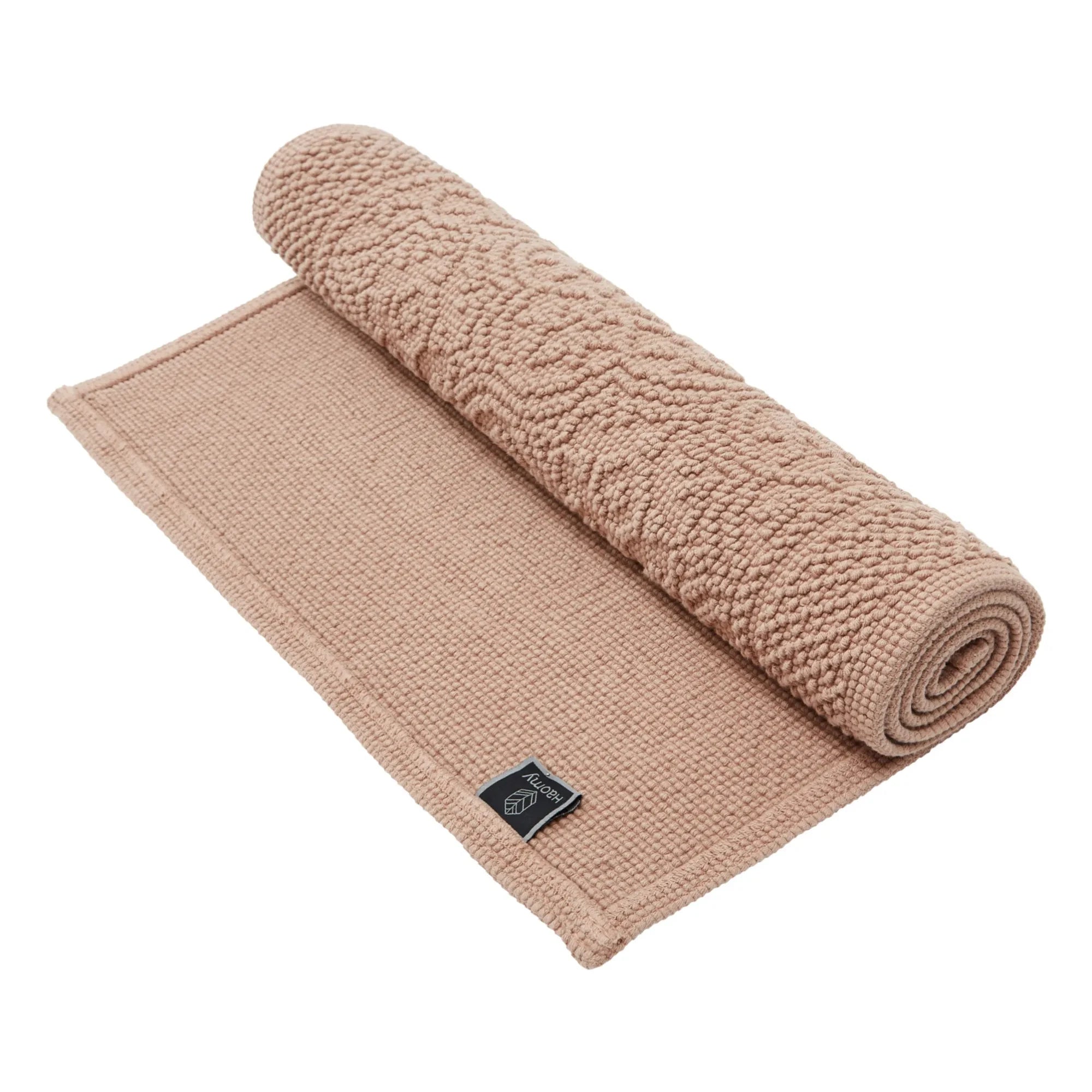 Haomy - Kymi Badematte | Beige rosa