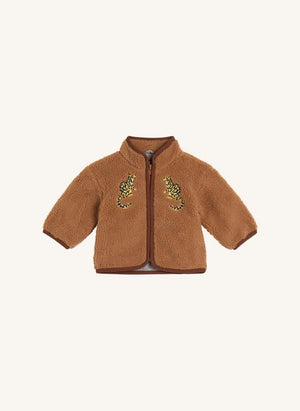 Stella McCartney Kids - Tigers Sherpa Ceket | Camel