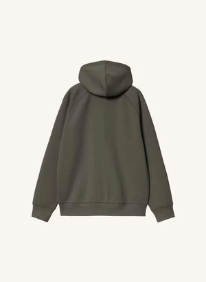 Carhartt WIP - Chase Sweatshirt mit Reißverschluss | Dunkelgrau