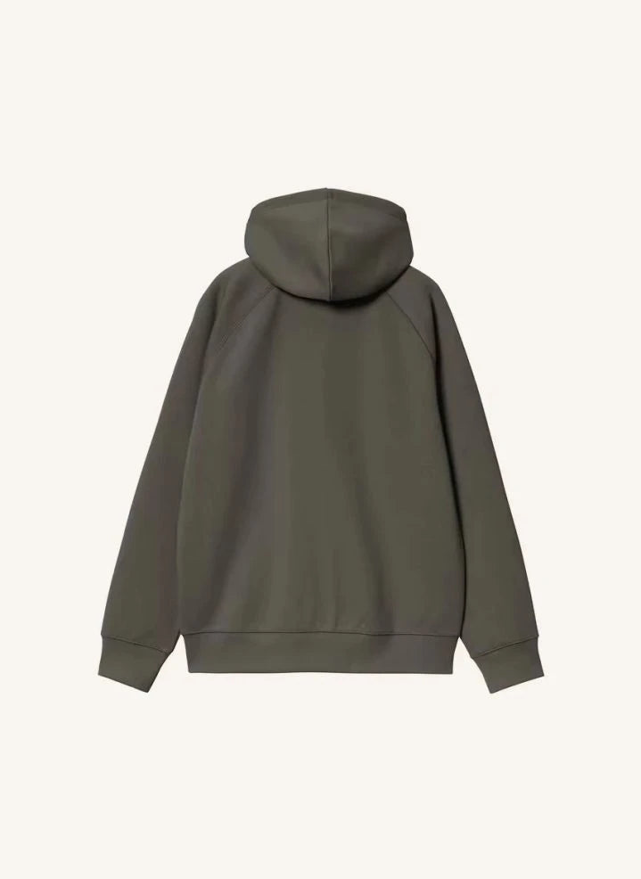 Carhartt WIP - Chase Sweatshirt mit Reißverschluss | Dunkelgrau
