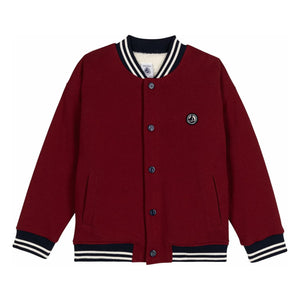 Petit Bateau - Teddy-Warmer Mantel | Bordeaux