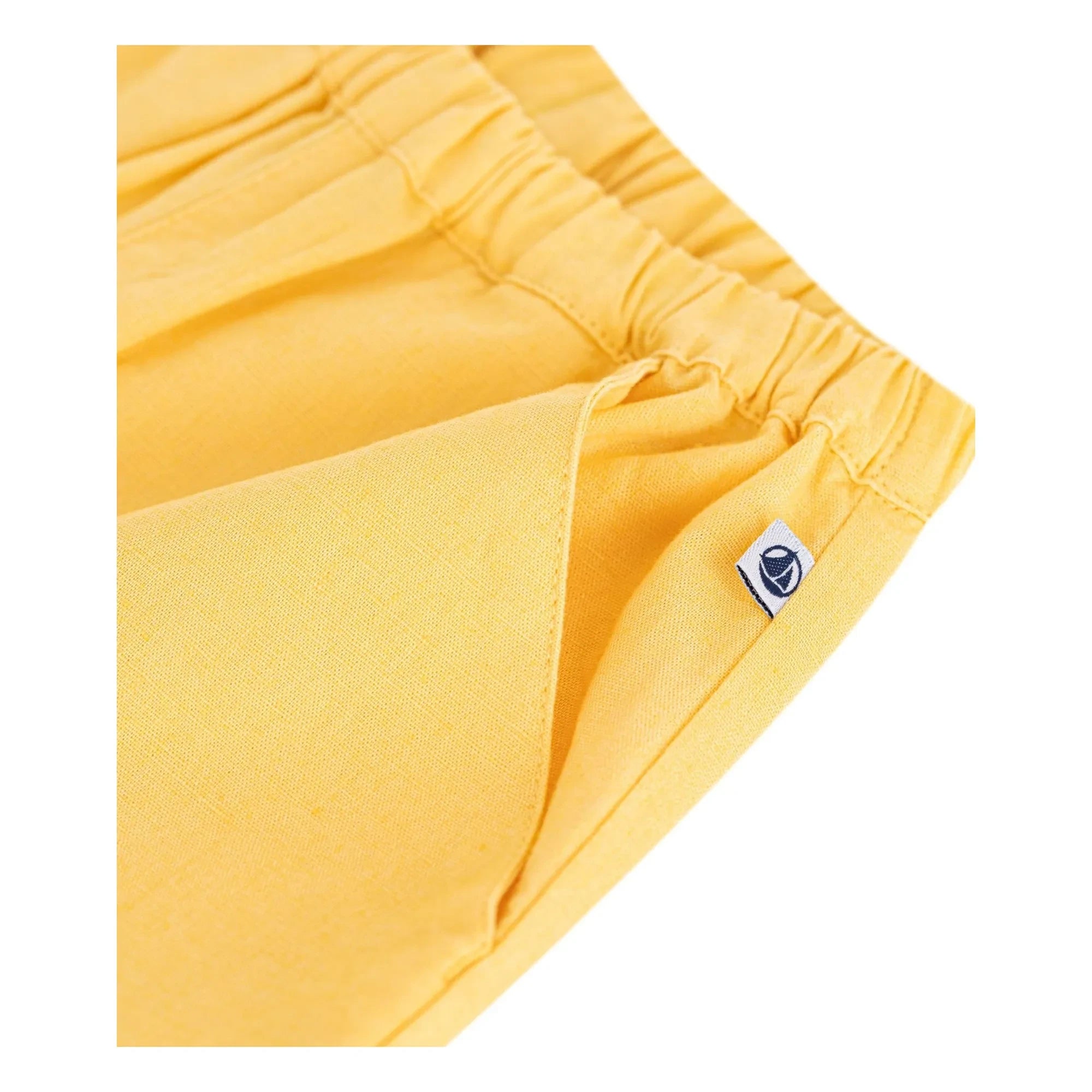 Petit Bateau - Leinenhose | Gelb