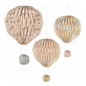 Meri Meri - Deko Heißluftballons - Meri Meri x Liberty