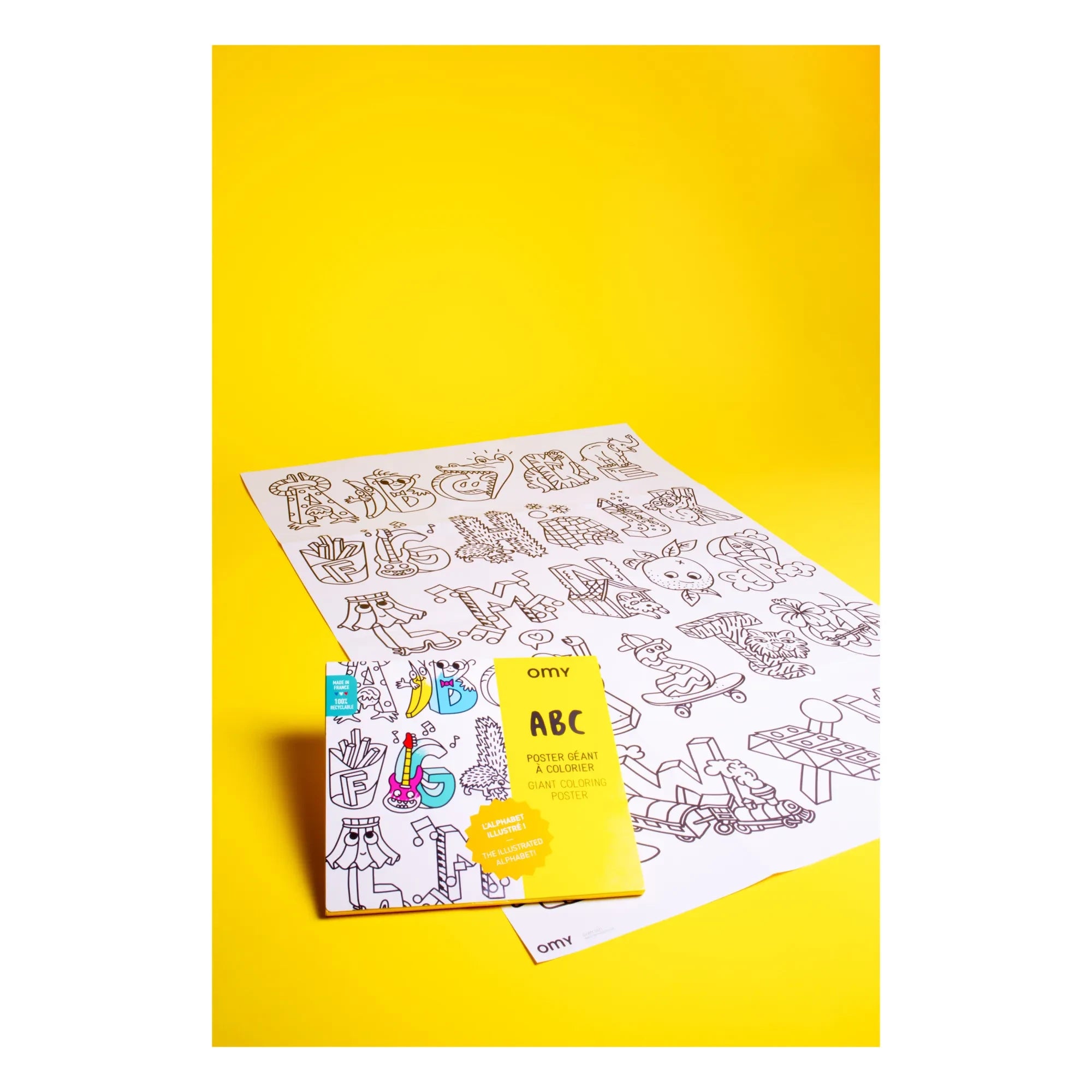 Omy - Riesen-ABC-Malposter