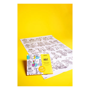 Omy - Riesen-ABC-Malposter