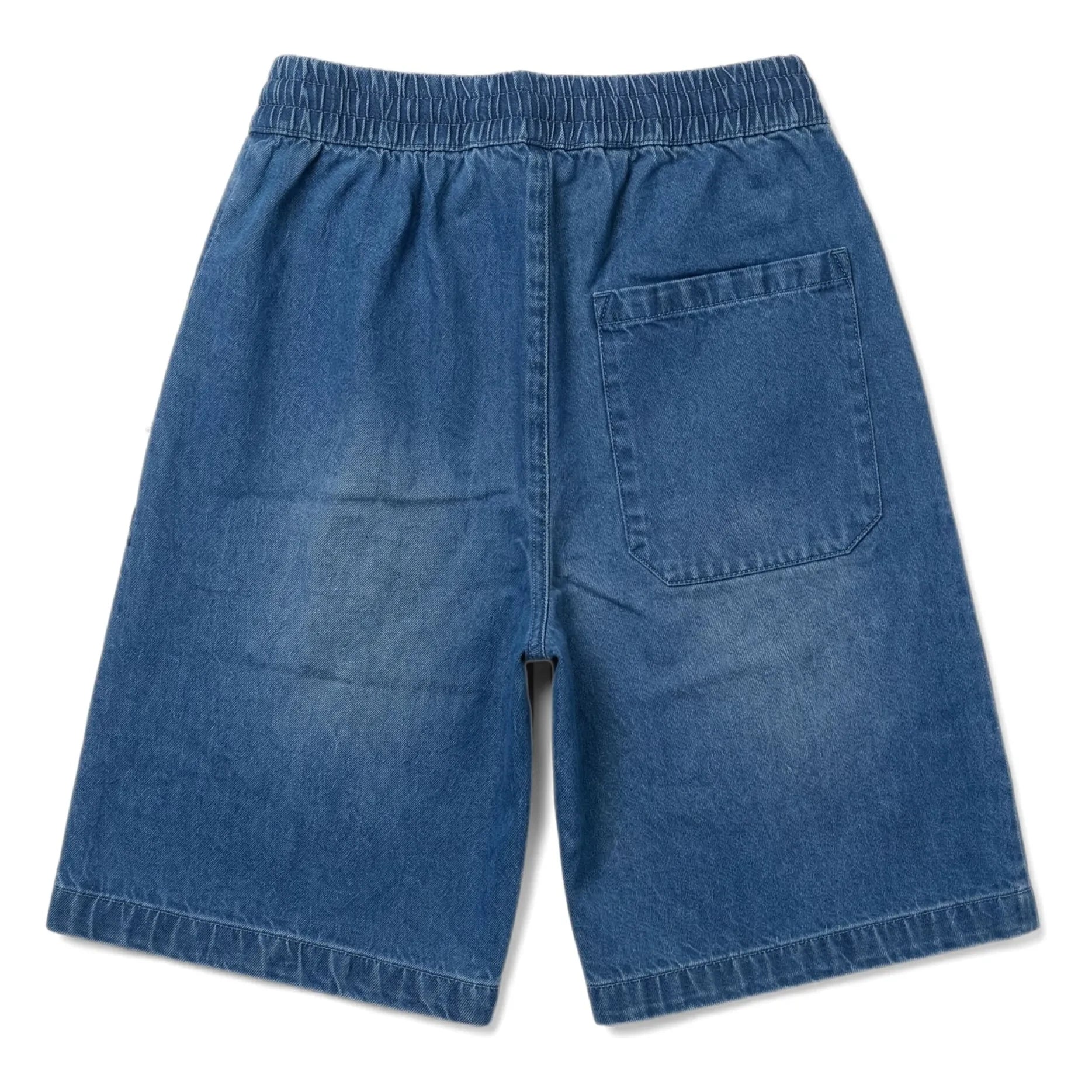 Smallable Kid - Tom Ample Jeans-Shorts | Blau