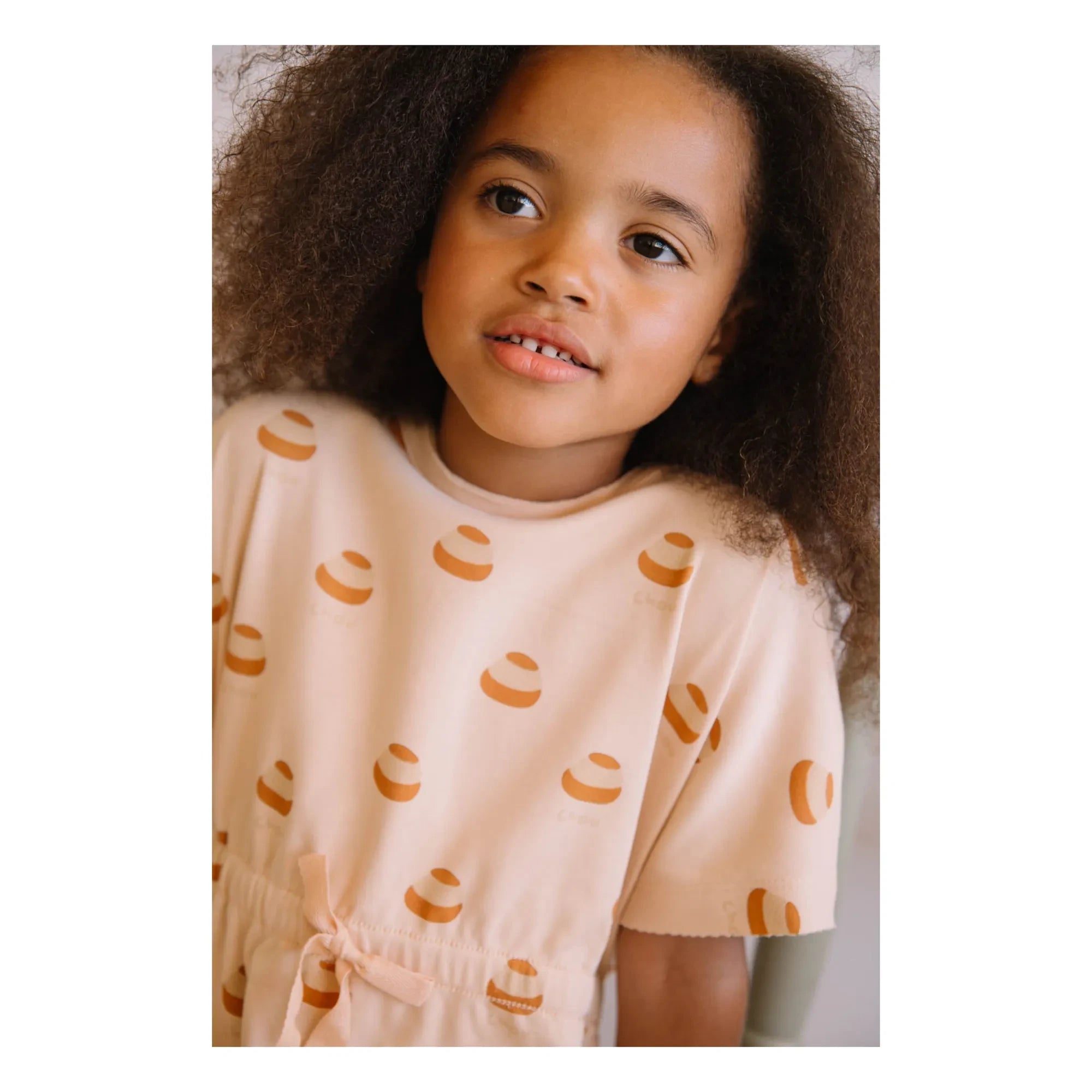 Studio Bohème - Yogi Choux Kleid aus Bio-Baumwolle | Beige