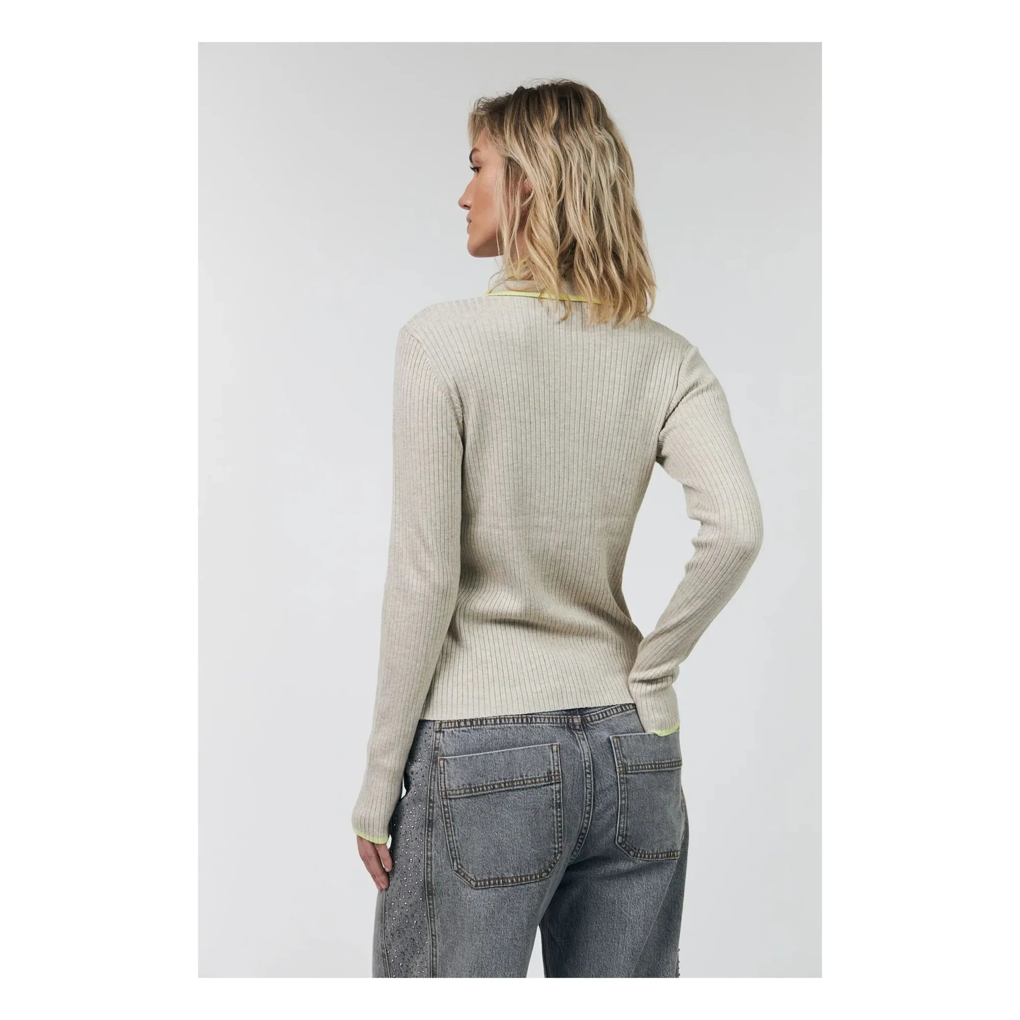 Lollys Laundry – Polo Julio Pullover | Beige