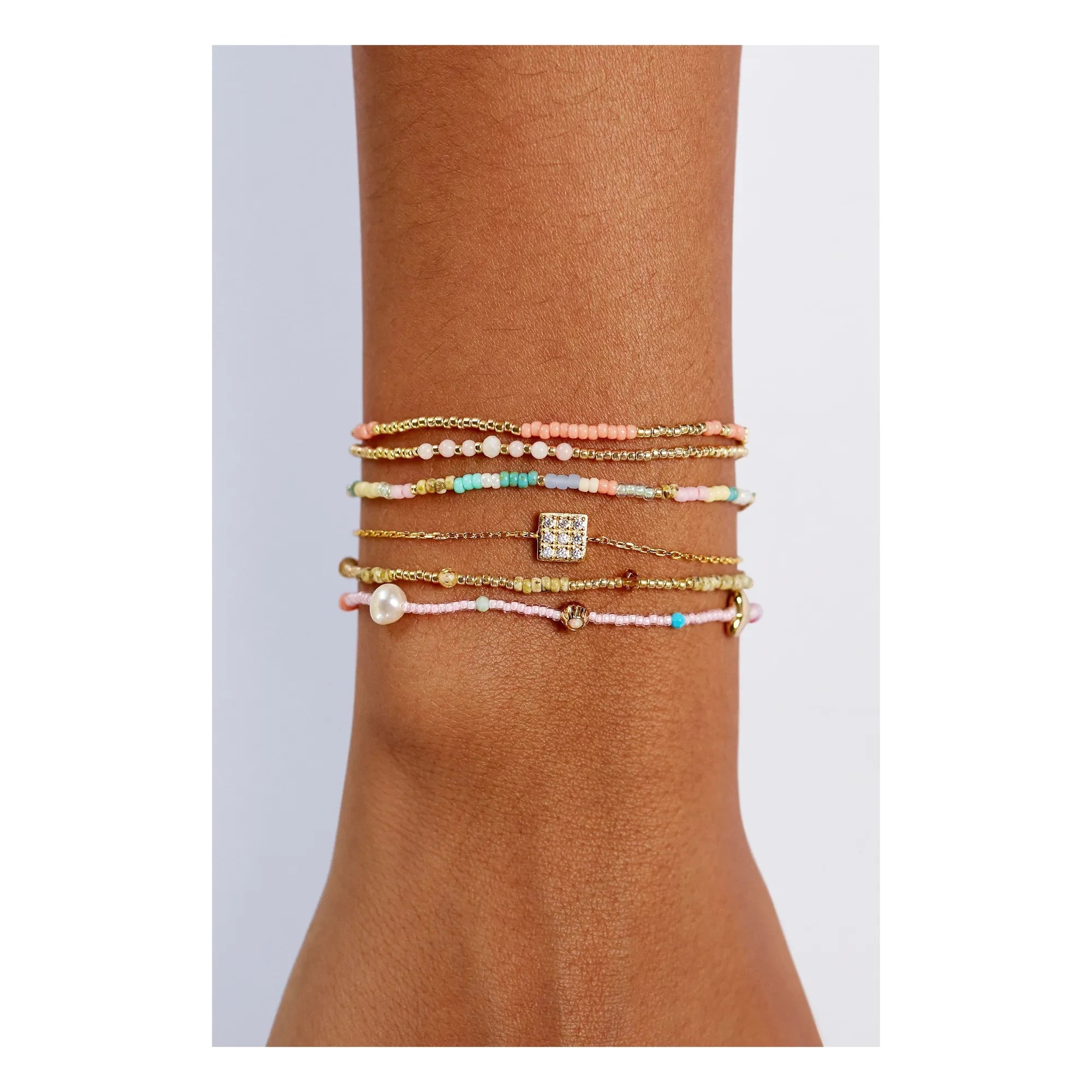 Anni Lu - Eldorado Spritz Armband | Pastell