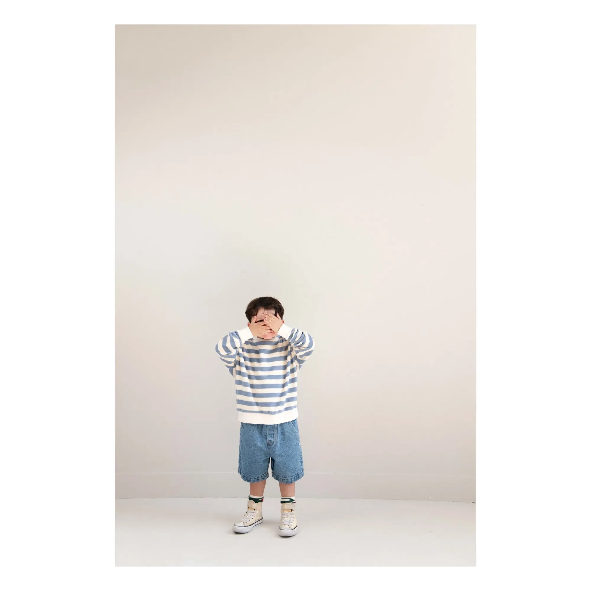 Jenest - Kay Gestreiftes Sweatshirt aus Bio-Baumwolle | Blau