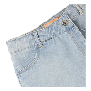 Fabula - Kurzer Rock aus Hellblauem Denim