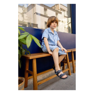 Louis Louise - Denim Bermuda Soho Hawaii | Hellblau