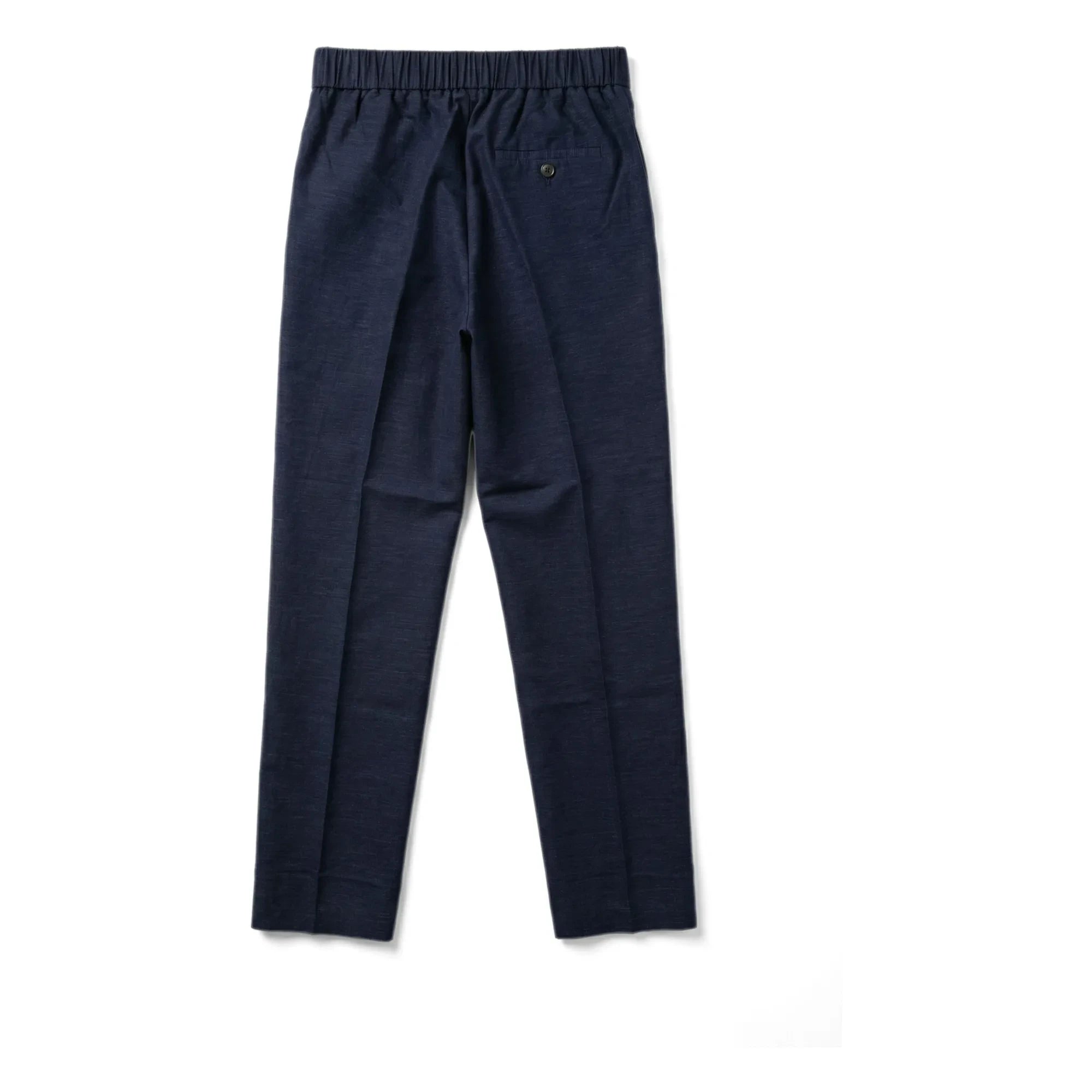 Pomandère – Hose aus Baumwoll-Gabardine | Nachtblau