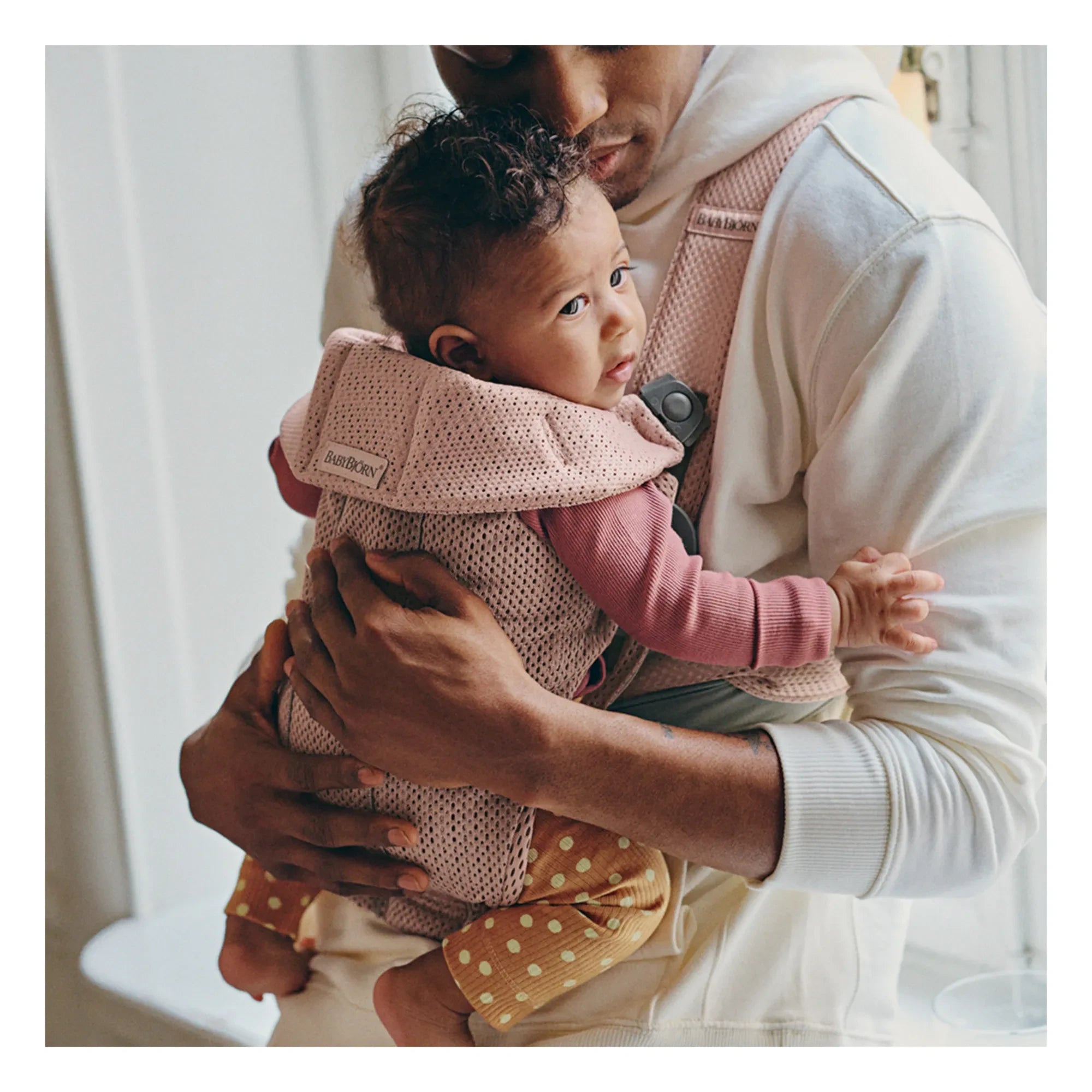 BabyBjörn - Mini Mesh Babytrage | Rosewood