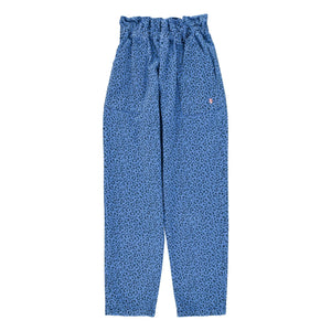 Sisters Department – Baumwoll-Leopardenhose | Blau