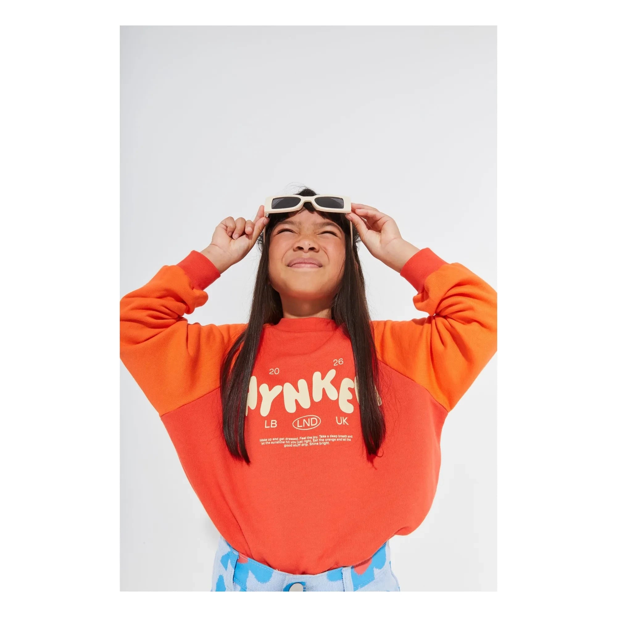 Wynken - Wynken Sweatshirt aus Bio-Baumwolle | Orange