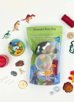 Einladung zum Vorstellen - Überraschungsmodelliermasse Aktivitätsset - Dino