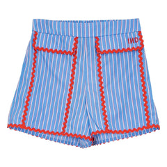Indee - States Gestreifte Shorts | Blau