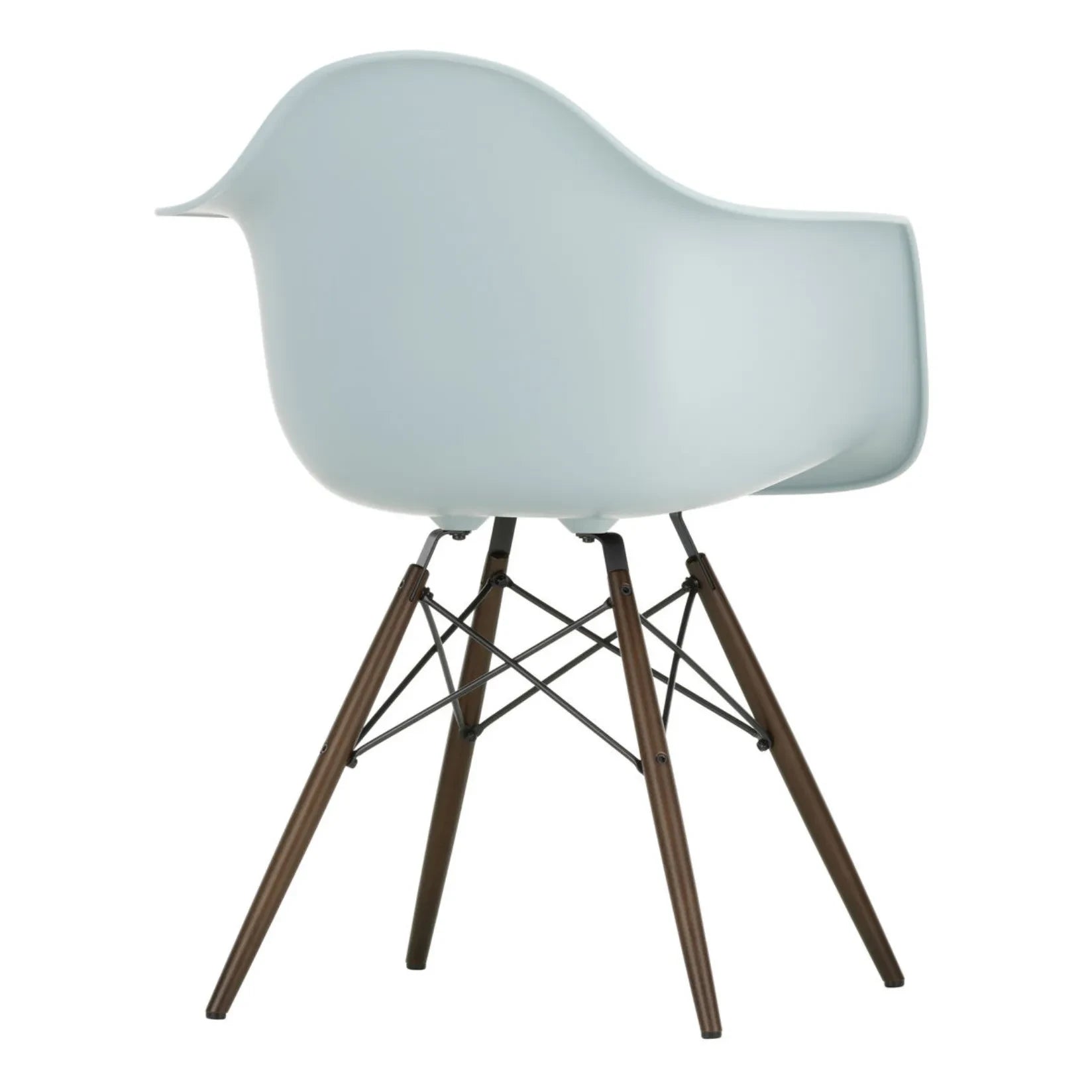 Vitra - DAW sandalye - akçaağaç taban - Charles & Ray Eames | Mavimsi gri