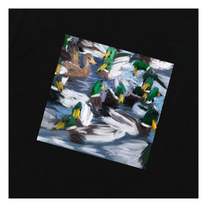 Edmmond Studios – Duck Lake Baumwoll-T-Shirt | Dunkelblau