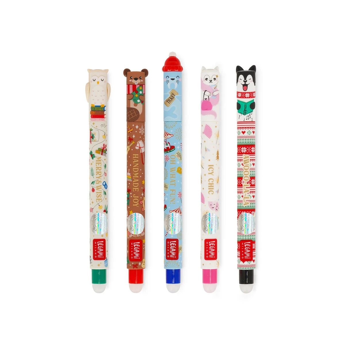 Legami - Set Five Mini Radierbare Stifte - Traumgipfel